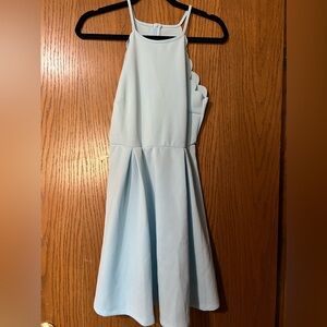 Light blue dress